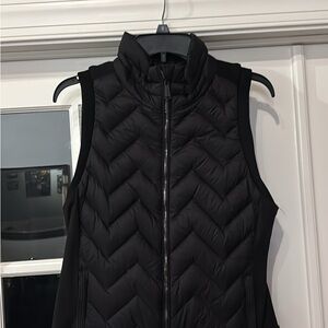Black Quilted Puffer Vest